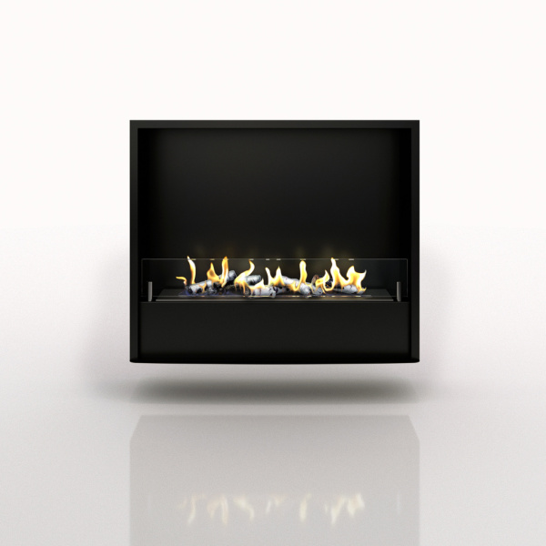 Биокамин в мраморном портале Firezo Il piacere